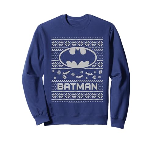 Batman Christmas Knit Sweatshirt
