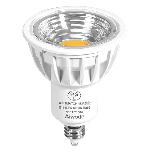 Aiwode E11 LEDX|bgCg LEDd E11 5.5W(60W`) F5000K CRI95 邳550lm sLp90°≏ޗ{LEDd (zCg1Zbg)