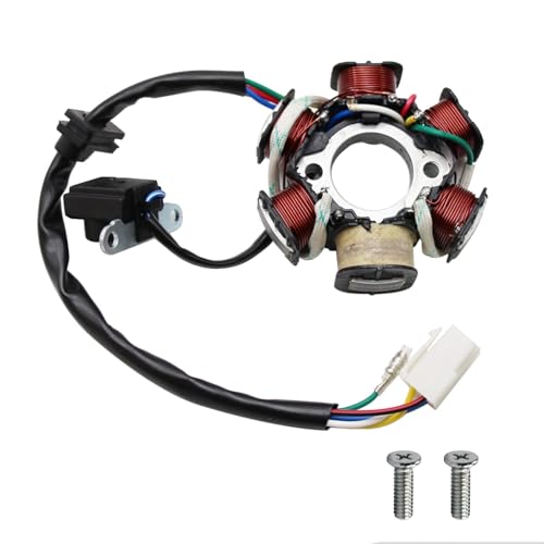 Image of PRO BAT ATV Quad Go Kart Magneto Stator 6 Coils 5 Wires for 50cc 70cc 90cc 110cc 125cc ATV Dirt Bike Go Kart Mini-Choppers Motorcycle