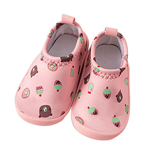 Baby Toddler Shoes Soft Soles Ultra Light Soles Cloth Shoes for Children Young Children Cartoon Baby Girl Shoes Size 1 (PK1, 5 Infant)