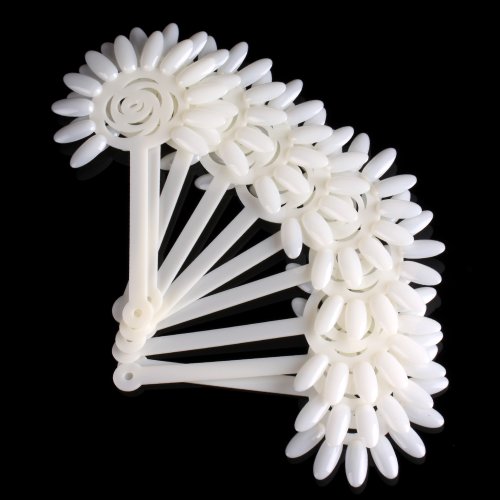 Paleta en forma de flor para uñas postizas acrílicas 120 piezas miniatura 4