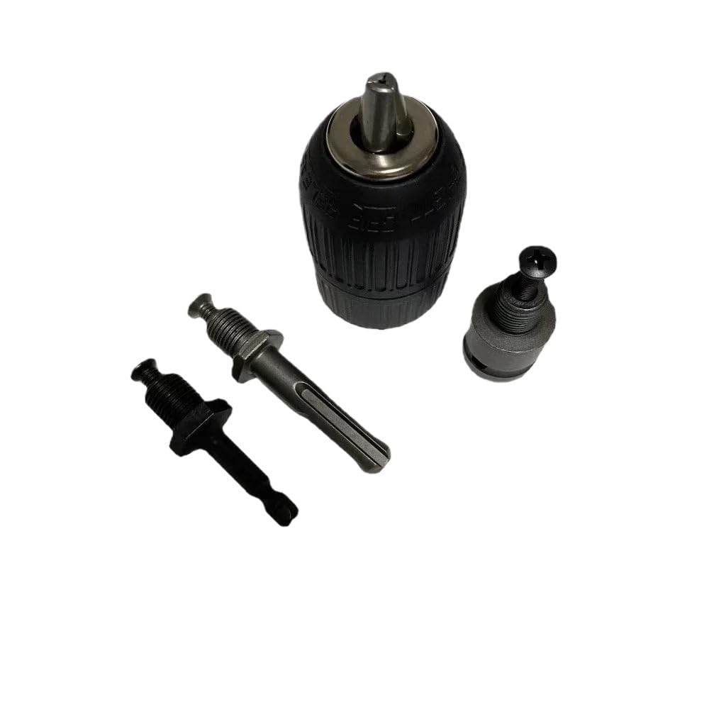 Konwerter uchwytu wiertarskiego bezkluczykowego 2-13 mm do gwintu 1/2"-20UNF Szybkozmienny adapter do SDS 1/4" 1 szt.