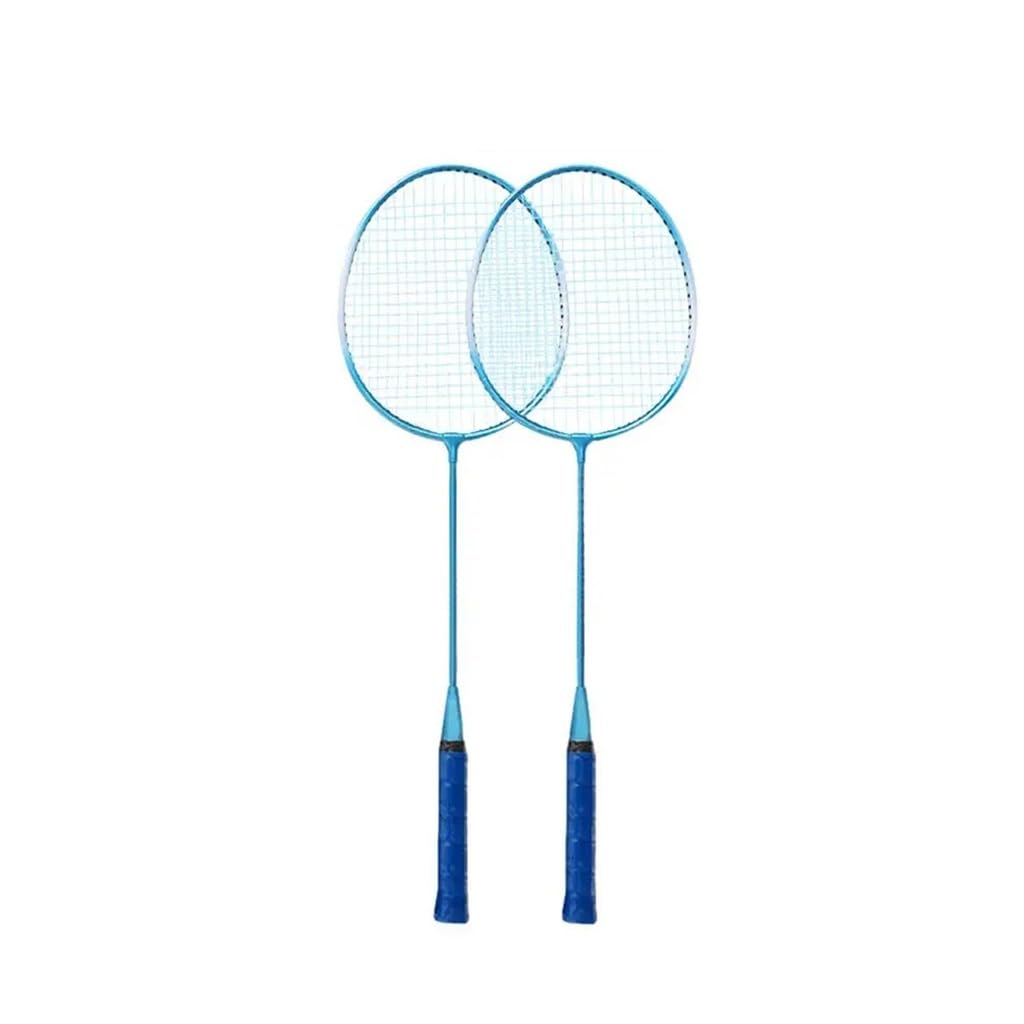 Adult Badminton Set Racket Lightweight Racket High Elasticity Cushion Handle Family Gift