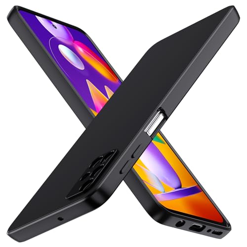 iVoler Cover in Silicone per Samsung Galaxy M31S con Protezione Della Fotocamera, Ultra Sottile Custodia in TPU Morbida Anti-Graffio Antiurto Protettiva Case, Nero