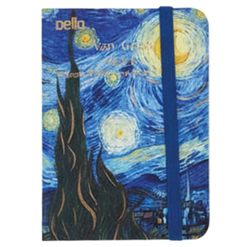 Dello - Caderno 10,5 x 7,5cm 80 folhas - Noite - Linha Gift Note