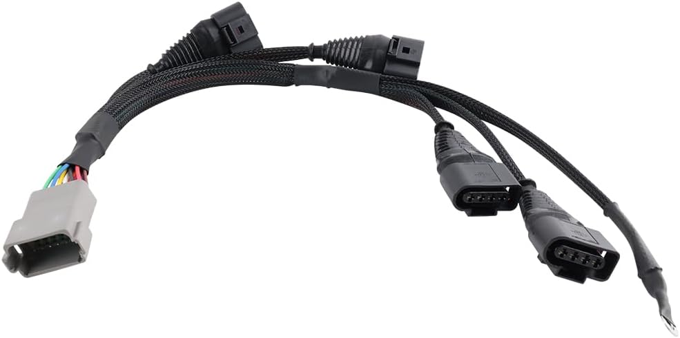 1.8T To 2.0T FSI R8 Ignition Coil Conversion Harness Kit Spark Plugs and Coil Packs Kit Compatible with 1997-2001 Audi A4 B5 1.8T, 1999-2004.5 VW Golf Turbo Passat B5 Jetta 1.8L Turbo