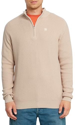 G-STAR Hommes Serrated Knitted Skipper pull anti-froid style moderne