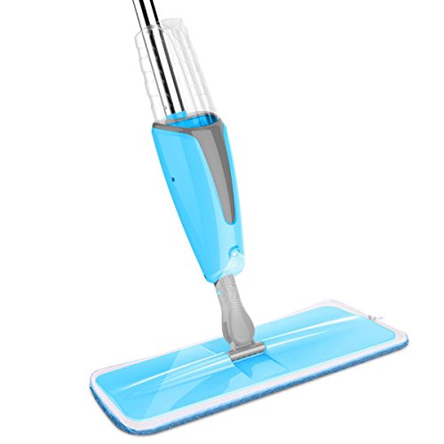 GAOJIAN Spray water Mop Aluminium Pole Microfiber Multifunction rotate mop Home Wood Floor