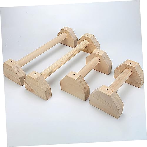 Abaodam Efficient Home Arm Push-up Brackets Muscles Fitness Equipment Exercise Equipment Made of Pine