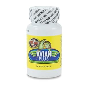 ZooMed Avian Plus Bird Vitamins 1 oz.