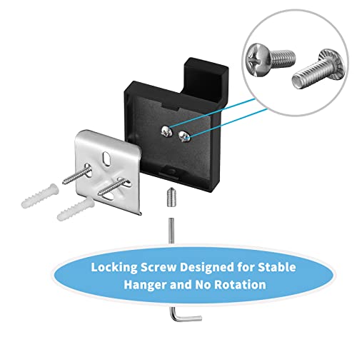 Image of Towel Hooks for Bathrooms,Matte Black Robe Towel Hooks Wall Mounted 304 Stainless Steel for Bath Coat Shower Kitchen Heavy Duty Wall Hooks 2 Pack