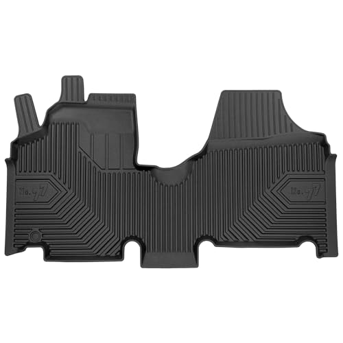 MOTOS Tapis de sol caoutchouc pour Peugeot Expert II 2006-2016 Améliorez Votre Confort de Voyage avec Le tapis noir antidérapant Auto No.77- tapis voiture...
