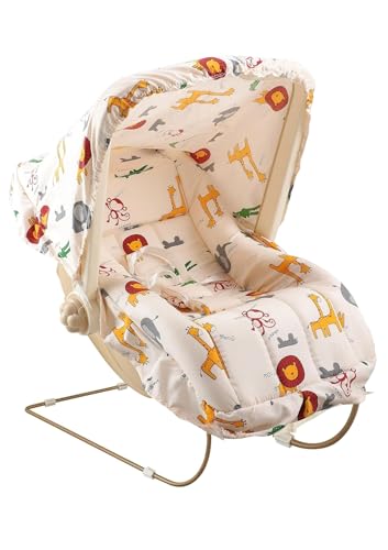 Image of JoyRide JoyCradle Baby Carry Cot with Canopy Soft Lightweight Comfortable Infant Bed for Newborns 0 to 18 Months