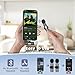 USB C Mini Wireless Lavalier Microphone for iPhone 15 16 /Android,Lapel Mic with Magnetic Clip-on for Record Video，Noise Reduction Lapel Mic for Recording Podcast Vlog Content Creator Interview
