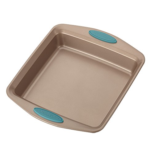 Rachael-Ray-Cucina-Nonstick-Baking-Pan-Nonstick-Cake-Pan-Square-9-Inch-Brown Rachael Ray Cucina Nonstick Baking Pan Nonstick Cake Pan Square 9 Inch Brown