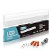 Hardwired LED Under Cabinet Task Lighting - 12 Watt, 18", Dimmable, CRI>90, 5000K (Day Light), Wide Body, Long Lasting Metal Base with Frost Lens