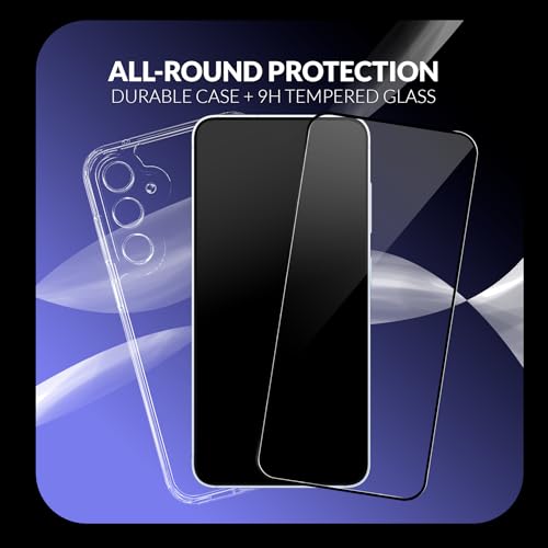 Image of Back Cover Case + Screen Protector for Samsung Galaxy S25 FE 5G | Mag-Safe Compatible | Transparent Mobile Back Cover Case for Samsung Galaxy S 25 FE / S25FE 5G | TPU Transparent Back Case