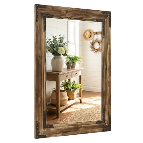 Pocetry Rustic Bathroom Mirror 24x36
