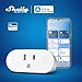 Shelly Wave Plug US | Z-Wave Smart Plug with Energy Monitoring 15 A | Home Automation | iOS Android App | Z-Wave Gateway | Low Power Consumption | Smart Schedules and Scenes (4 Pack)