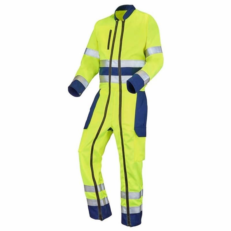 Combinaison 2 Fag Fluo Base XP 3XL Jaune/Bleu Marine