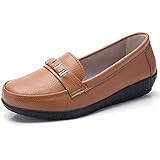 ladies leather shoes Mocasines casuales para señoras Sandalias confortables Mocasines antideslizantes para señoras Zapatos planos de moda Sandalias de exterior Mocasines Zapatos planos Casual Slip on Flats para señoras Sandalias de piel de primera Calzado antideslizante de clasificación Hermanas Mocasines planos transpirables Cómodos