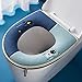 Zempertoopa Cuscino del Sedile del Water Massiccio di Gabinetto Impermeabile per La Toilette per Bagno Cuscino per Toilette con Manico più Spesso Lavabile Pad del Gabinetto da Toilette-2