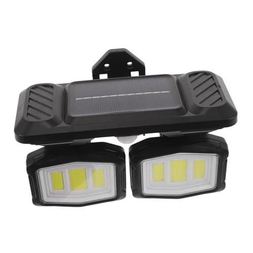 Healifty Luz de pared con sensor solar farola de inducción solar luces de pared al aire libre ordenador personal