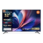 XIAOMI TV A Pro 32, 32 pollici (81 cm), QLED, Smart TV, Google TV, Triple Tuner DVB-C/S/S2/T/T2,Dolby Audio, DTS Virtual:X, DTS-HD, Controllo Vocale, Compatibile con Apple Airplay & Google Cast