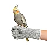 Katzenhandschuhe Bissfest | Multifunktionaler Bissbeständiger Kratzfester Schutz - Tierschutzhandschuhe | Für Haustier Papagei Training Arbeit Gartenarbeit Camping Sicherheit Tierheilmittel
