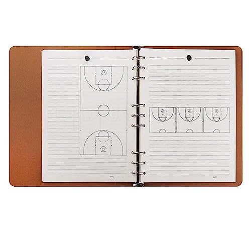 CraftNestUK Basketball Training Strategiebuch Basketball Notizbuch Basketball Trainer Trainingsbuch für den Unterricht
