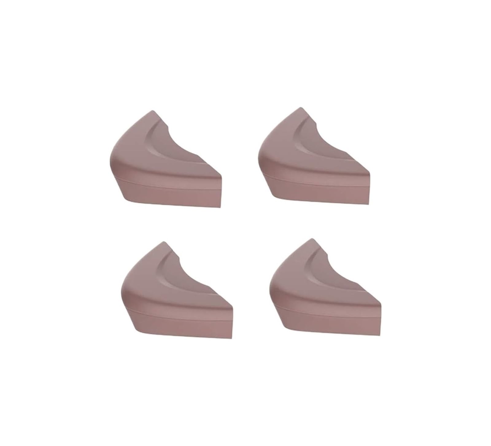 dfEDRd Safety Corner Guards, Silica Gel Baby Prevents Bruises Safety Edge Corner Guards Prevent Coll(Bruin)