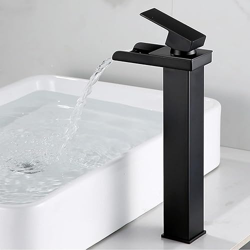 Robinet de salle de bain cascade sans fuite grâce à sa valve céramique durable - 2