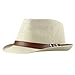 Produktbild Fenverk Panamahut Sonnenhut Strohhut Fedora Hut Handgemacht Herren Erntehelfer Sonnenschutz Damen Und |Sonnenhut | Aus Stroh FüR Den Sommer Am Strand Oder Urlaub(H Beige)