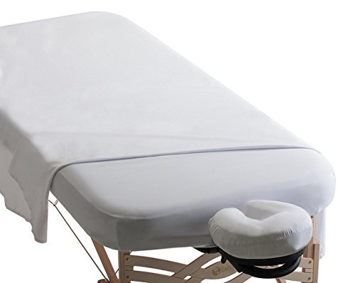 Stronglite Portable Massage Table Olympia - Double Knobs, Package W/ Adjustable Face Cradle, Face Pillow, Half Round Bolster, Microfiber Sheet Set & Carry Case (28X73"), Beige #TOP5