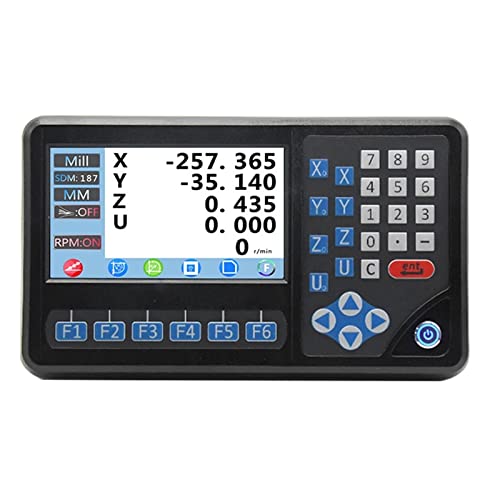 LCD digital 4 ejes para máquinas fresadoras miniatura 1