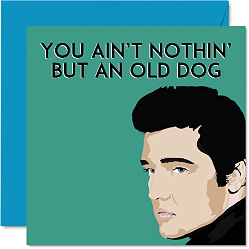 Cartes d'anniversaire drôles Elvis Presley femmes et hommes