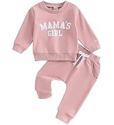 Kaipiclos Baby Girl Floral Sweatsuit Set Kaipiclos Baby Girl - Floral Print Sweatsuit Outfit With Sweatshirt & Pants Fall Winter Clothes