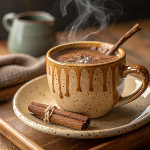 Bones Coffee Company Highland Grog, Butterscotch Caramel Flavored Coffee, Medium Roast Low Acid Arabica Beans Compatible with Auto drip and French Press Coffee Maker, 12 Oz Ground