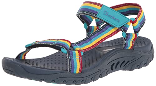 Image of Skechers Girls Reggae - Rainbow Trail Sandal