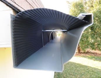 6" K‑Style Gutter Guard – Contractor‑Grade Leaf Protection | Cut‑to‑Fit with Scissors | Easy DIY Installation | Made in USA | 25 pcs, 75 Feet Total (25)
