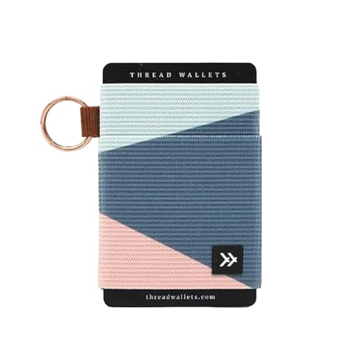 Thread Wallets Ultra Slim Minimalist Card Holder Wallet for Men and Women (Fine Line, One Size)
