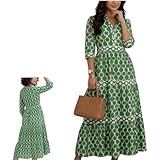african print dress styles 2017 Lightweight and Breathable Premium Fabric: This printed dress is made from a soft, lightweight, and beautifully draped fabric, embellished with delicate lace. The fabric is soft, breathable, and comfortable against the skin, making it ideal for staying cool and comfortable in the hot summer