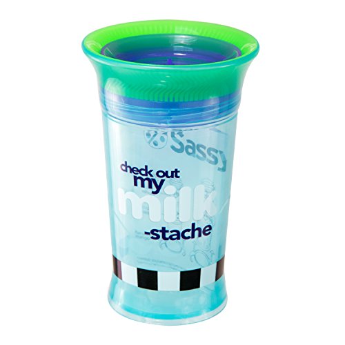 Sassy Slogan Cup 9oz, Check Out My Milk-Stache