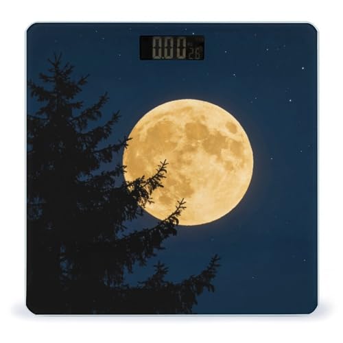 Báscula digital Full Moon para baño 400 lb capacidad miniatura 1