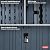 30 Cubic Ft. Vertical Resin Outdoor Storage Shed with Lockable Double Doors,Tall Storage Cabinet with 4 Shelves, Weather-Resistant Multi-Wall Panels,Storage Shed for Patio, Garden, Yard, Grey