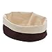 American Metalcraft TV4DC Baskets, 6.5" Length x 12.45" Width, Brown