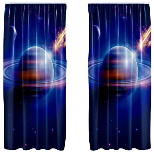 Rideaux occultants espace occultation lumière lot de 2 rideaux - 2