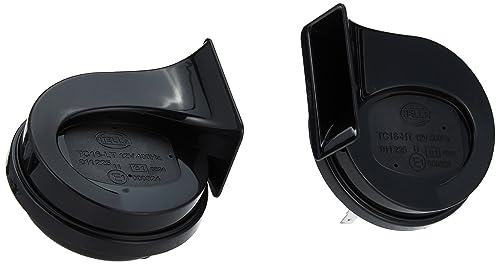Hella 011225832 Pearl Trumpet Horn Set (12V, 400/500 Hz, 105...