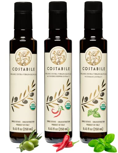 Set de Aceites de Oliva Sazonadores para Pizza 3x8.45 Fl.Oz. miniatura 1