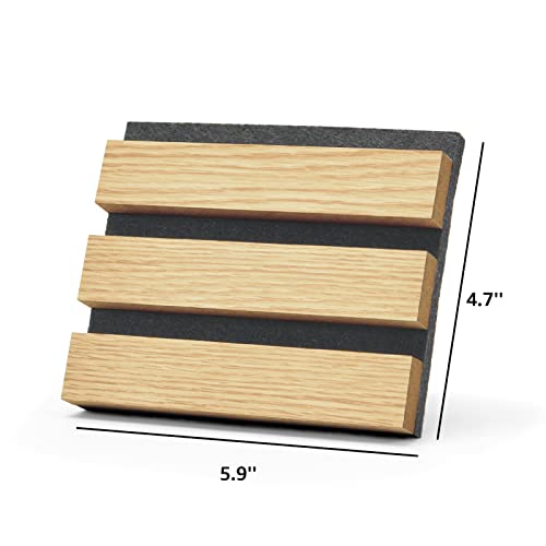 image for Art3d Wood Slat Acoustic Panels for Stylish Decor and Noise Reduction,